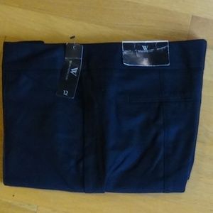 NWT Worthington Low Rise Slim Fit Pants 12